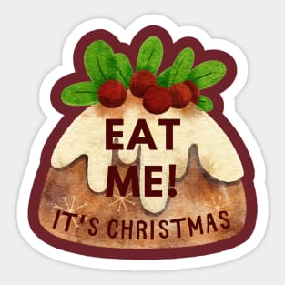 Eat ME! It's Christmas Sticker